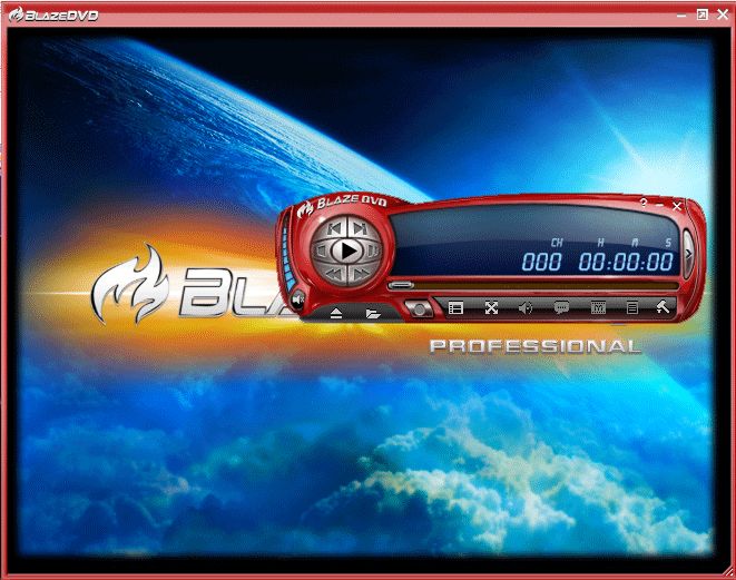 Blaze DVD Player Screenshot